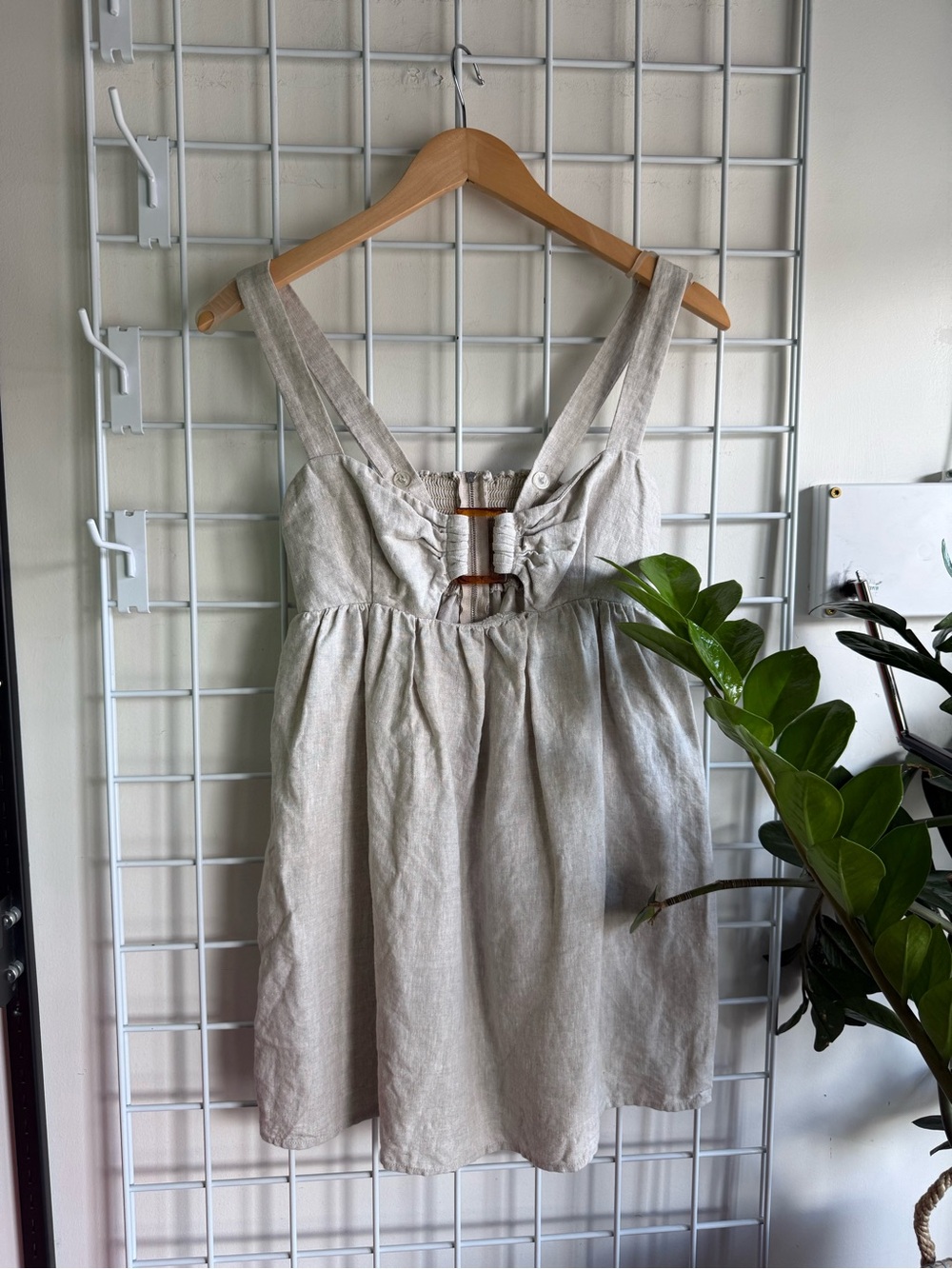 Reformation Linen Mini Dress